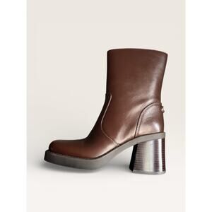 Coach Sculpt CLTH Bootie - 7B - Maple